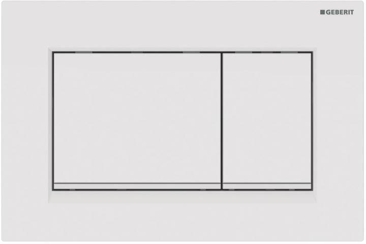 115.883.11.1 Клавиша смыва Sigma 30, двойной смыв,к 111.300/350/361/362/380/390/796 белый/белый матовый