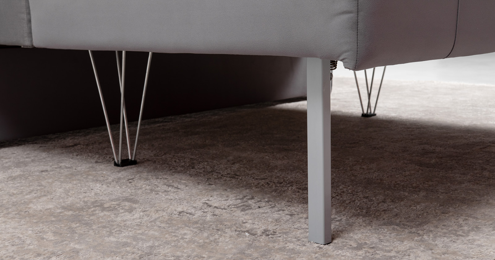 Диван кровать Лео, Серый