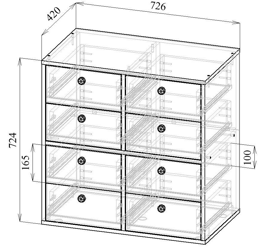 Комод Прайм-22-1
