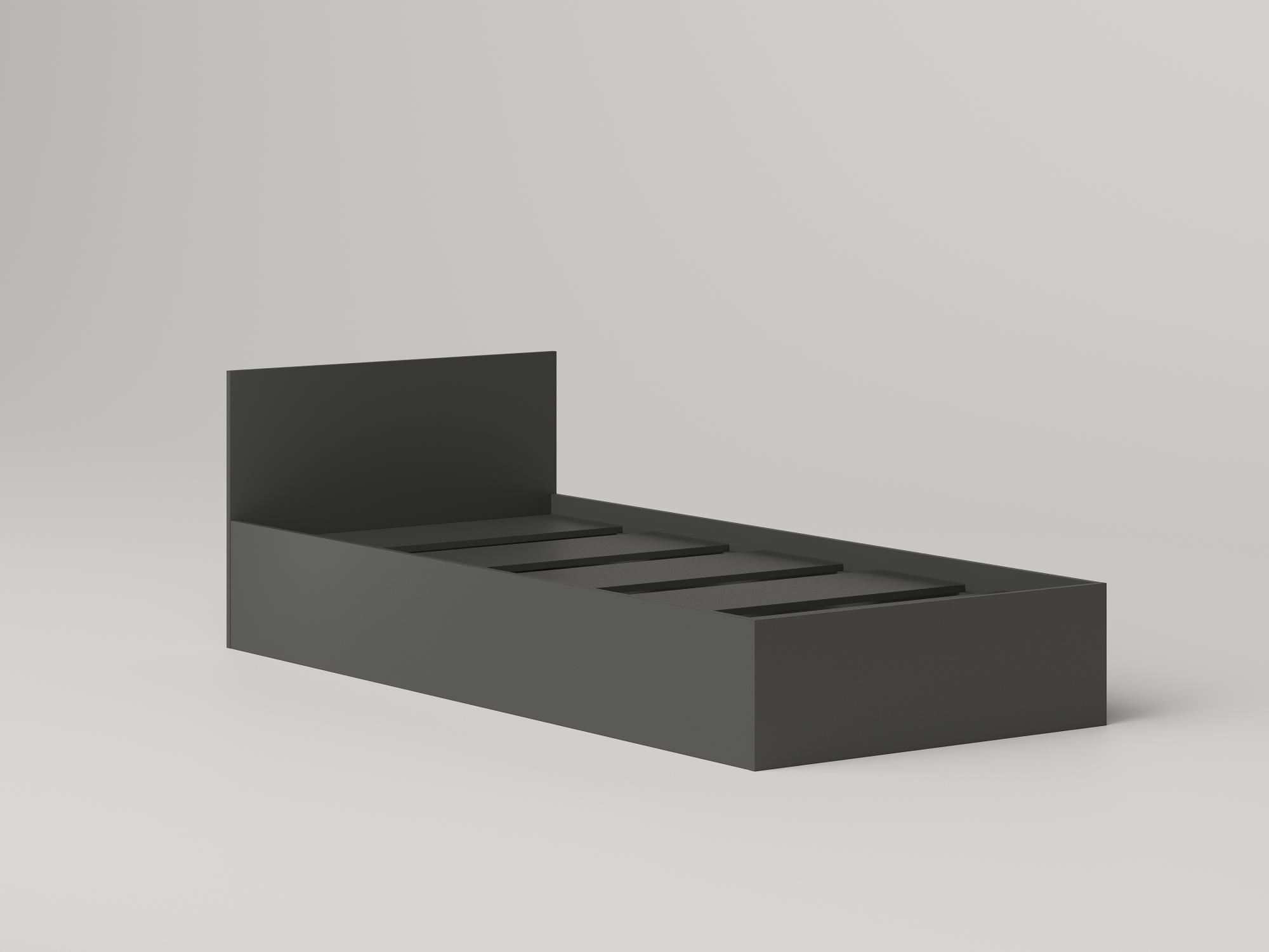 МС Охта Лайт Кровать 0.9 Антрацид