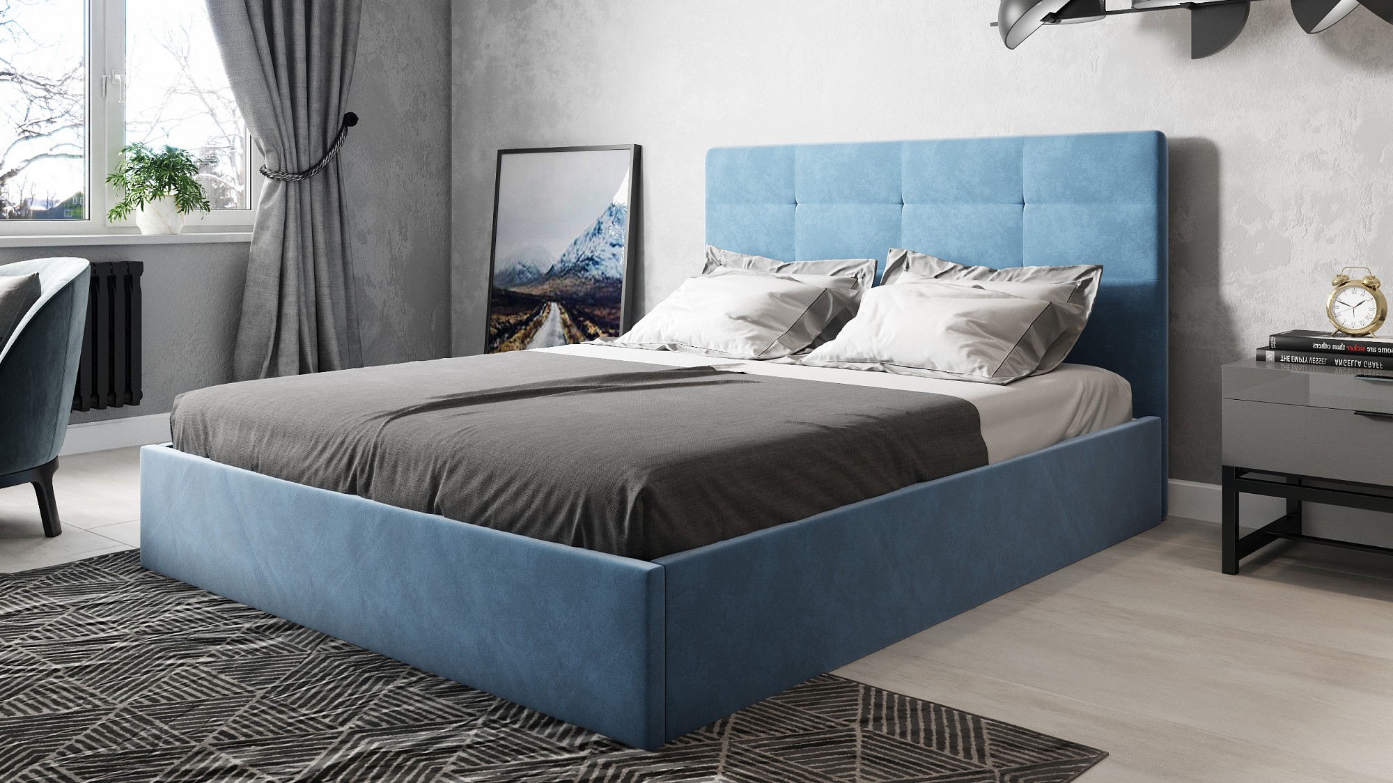 Кровать двуспальная Соната