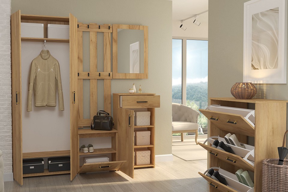 Стенка для прихожей Агата