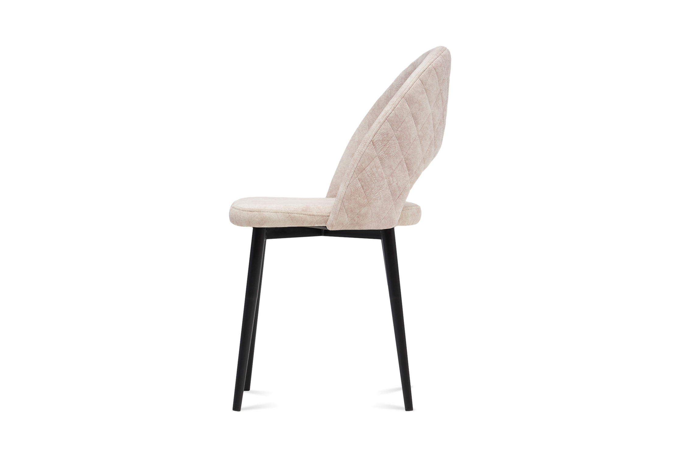 Стул Жаклин черный муар / бежевый