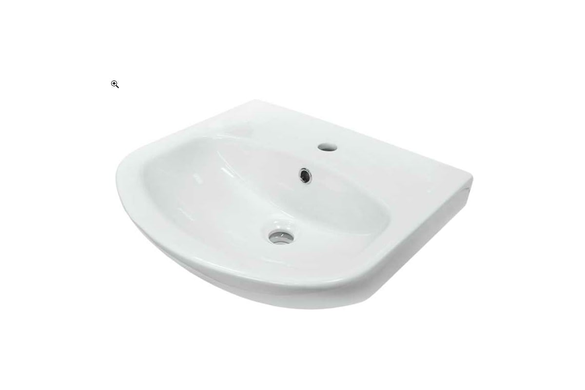 Т 50 Умывальник мебельный ВКС Белый S1 (замена умывальника Аттика 50)