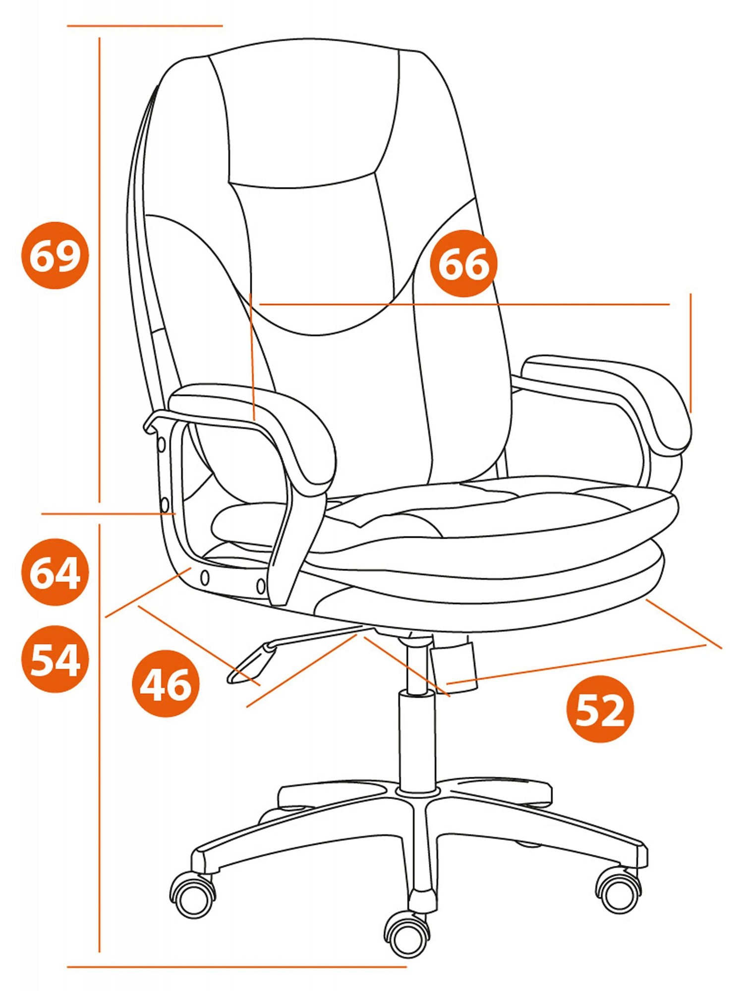 Кресло компьютерное Comfort LT