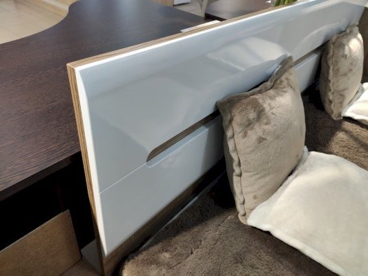 Кровать с настилом Наоми КР-12 90х200, белый