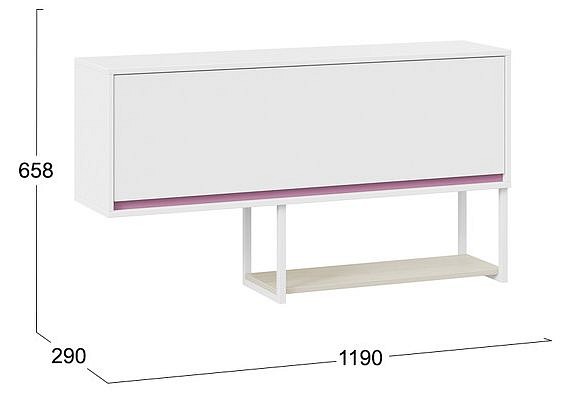 Полка навесная Сканди