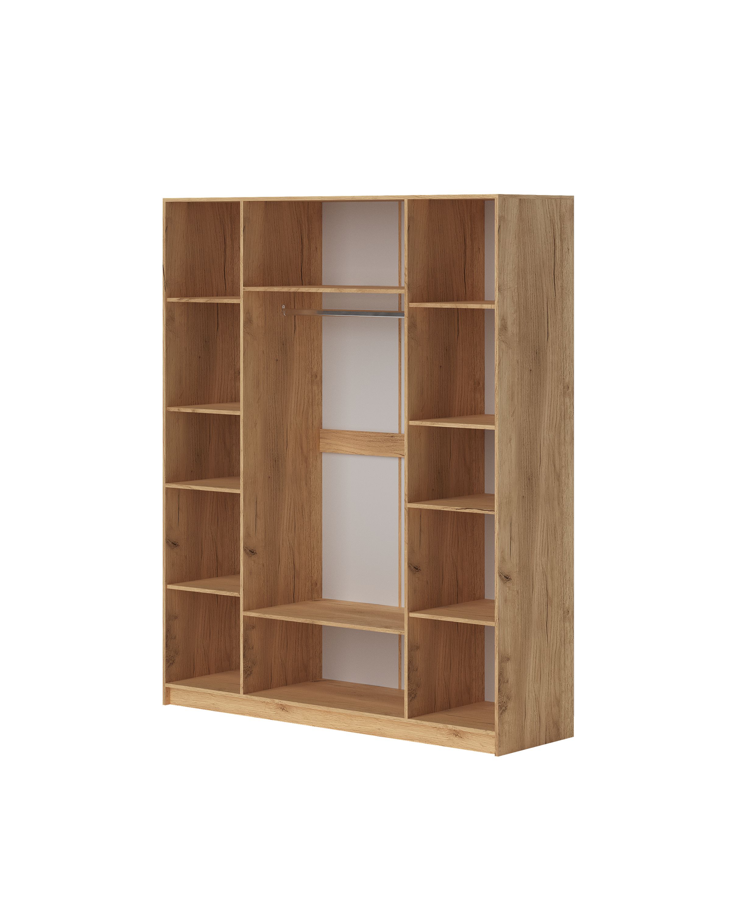 Шкаф Ньёрд 1800 Дуб вотан/Черника