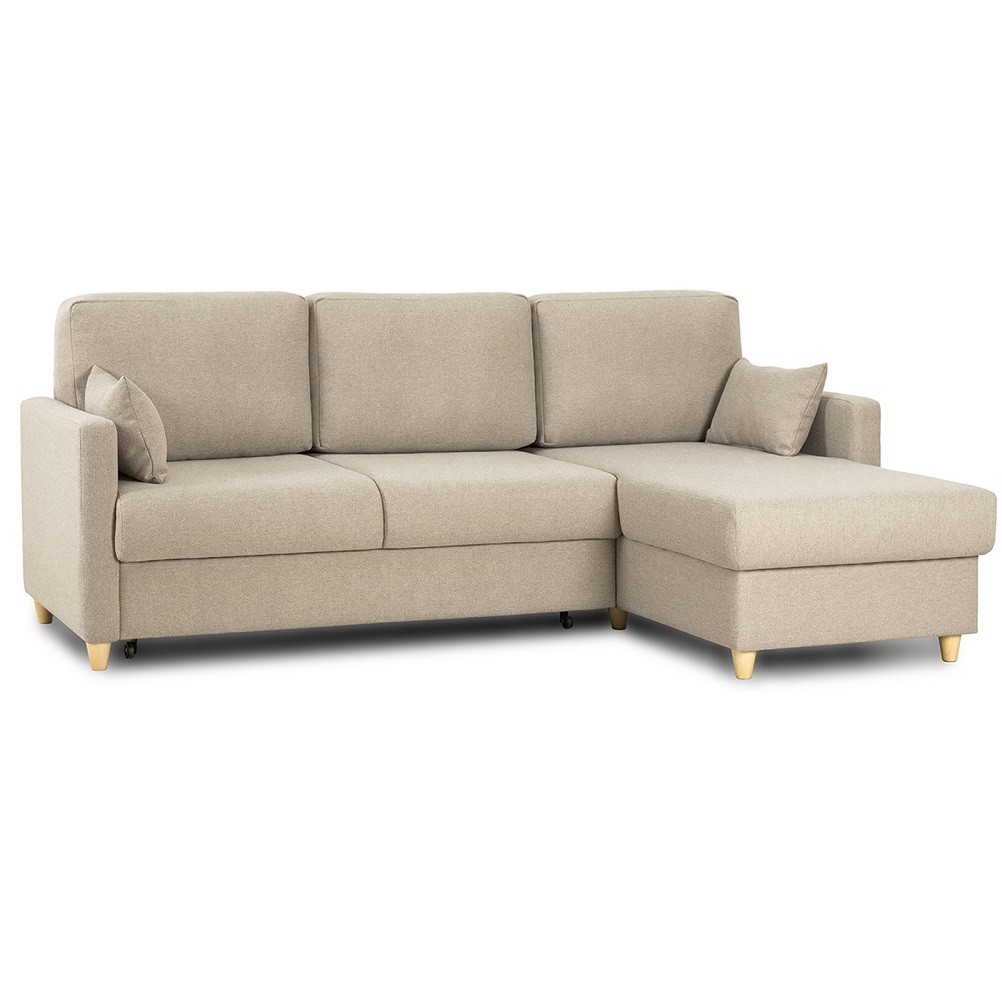 Диван кровать угловой Дилан, Бежевый