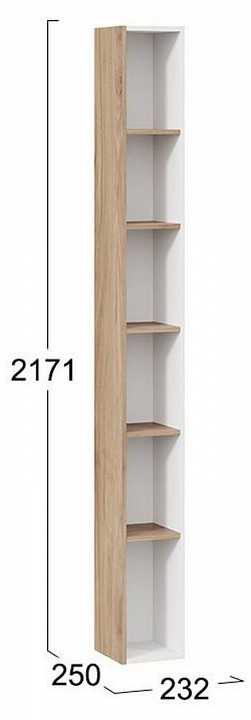 Стеллаж-колонка Порто ТД-393.07.25