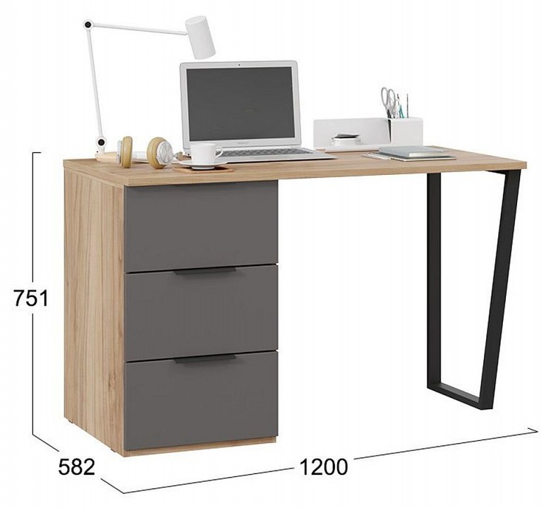 Стол письменный Порто СМ-393.15.011