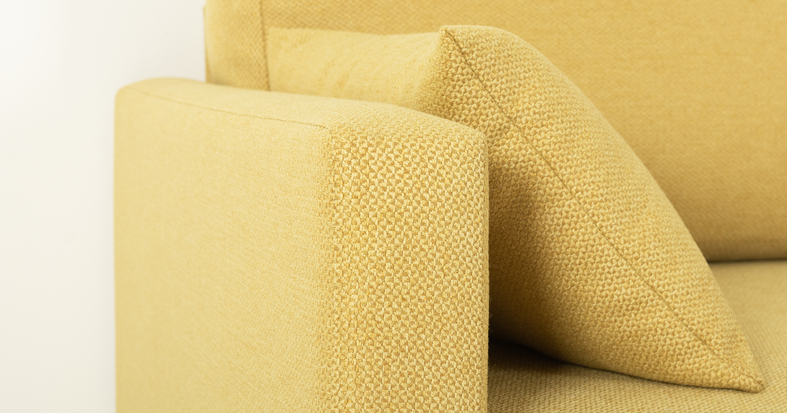 Диван кровать угловой Дилан, Желтый