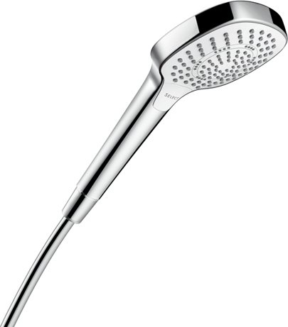 26810400 HG Croma Select E Multi ручной душ белый/хром