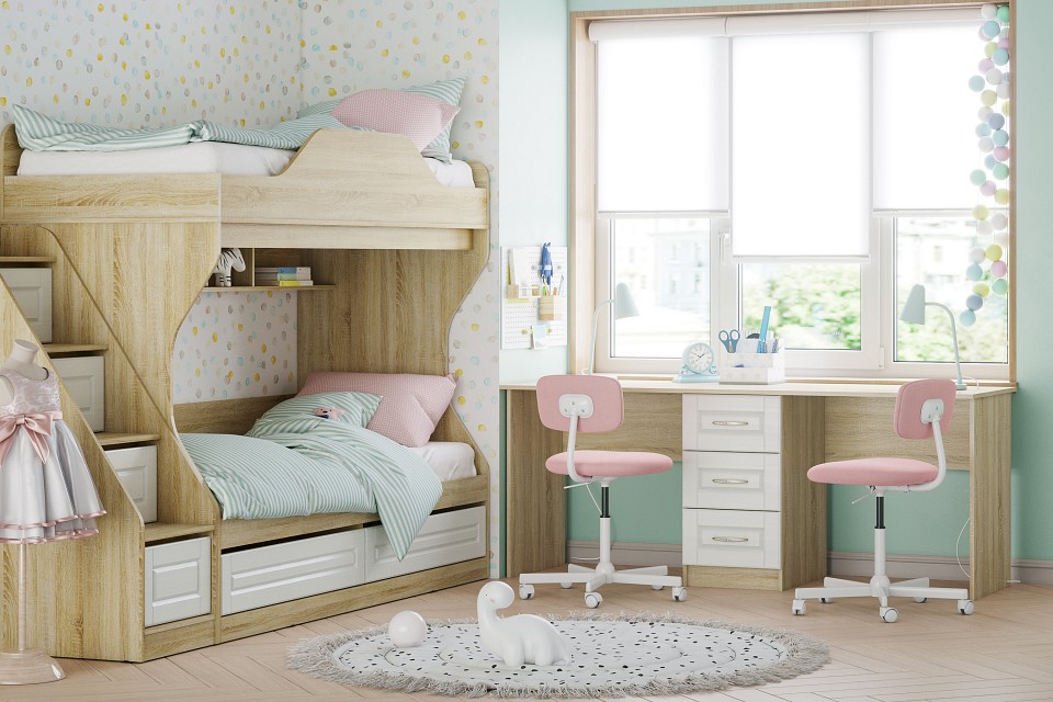 Стол письменный Оливия НМ 041.37