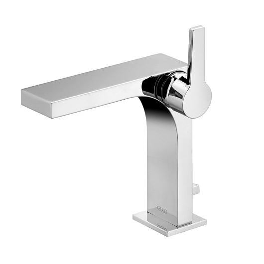 51102010000 EDITION 11 Смеситель для раковины H 210, с гарнитурой для слива и донным клапаном 1 1/4 дюйма, хром