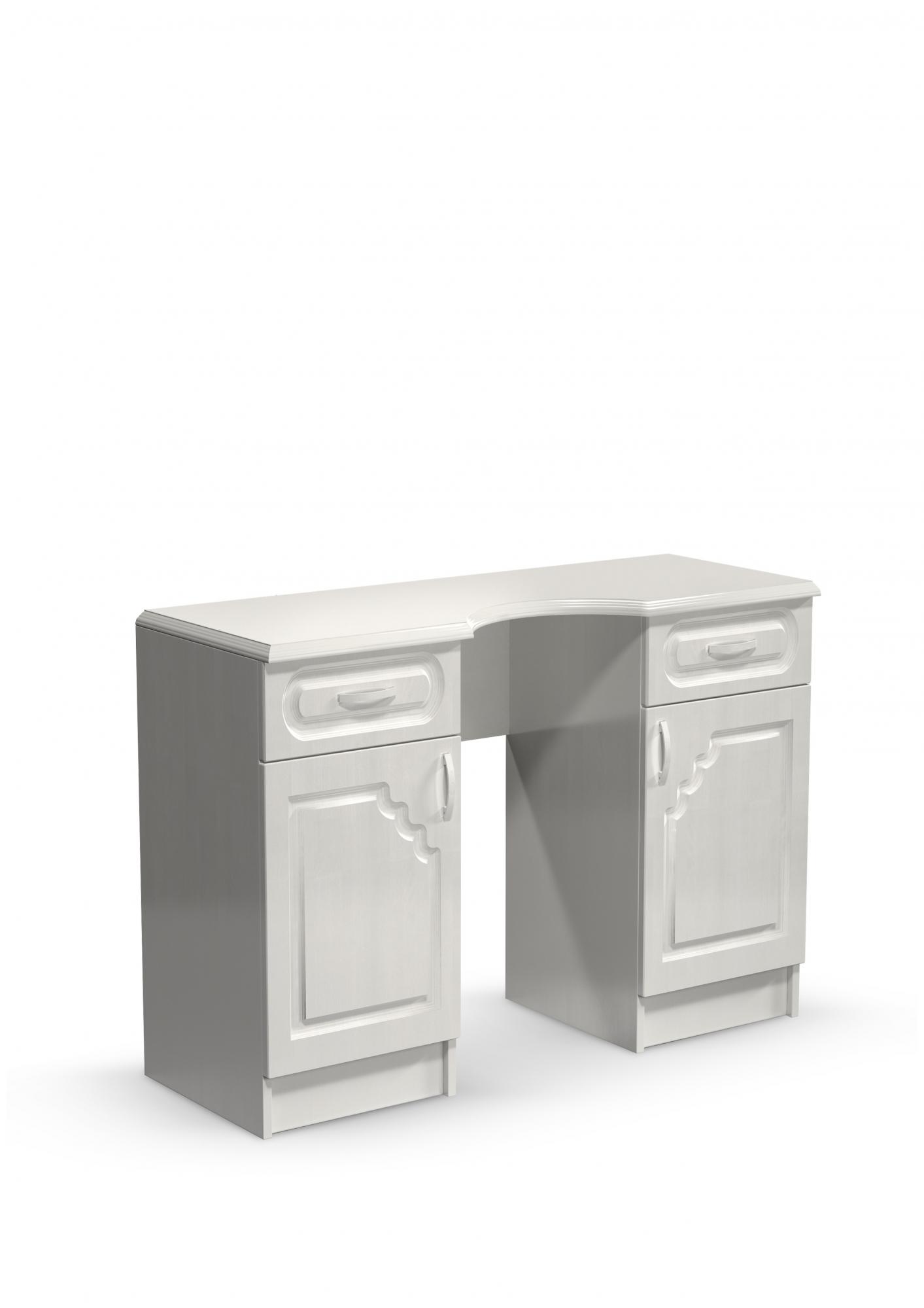 Стол туалетный Гармония, Белый глянец холодный