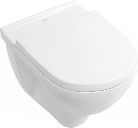 5660 HRR1 O.NOVO Комбипак (5660R0R1 Унитаз 360х560, подвесной, DirectFlush + 9M38S101 Сиденье для унитаза, Quick Release, Soft Closing)