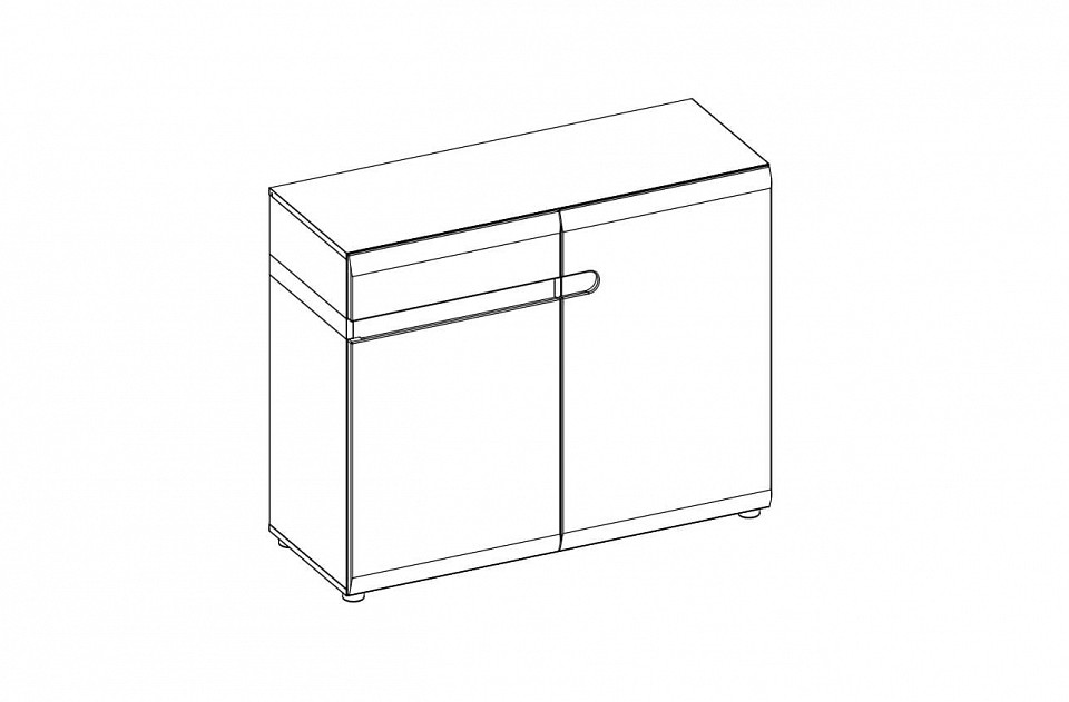 Тумба Linate 2D-1S/TYP 35