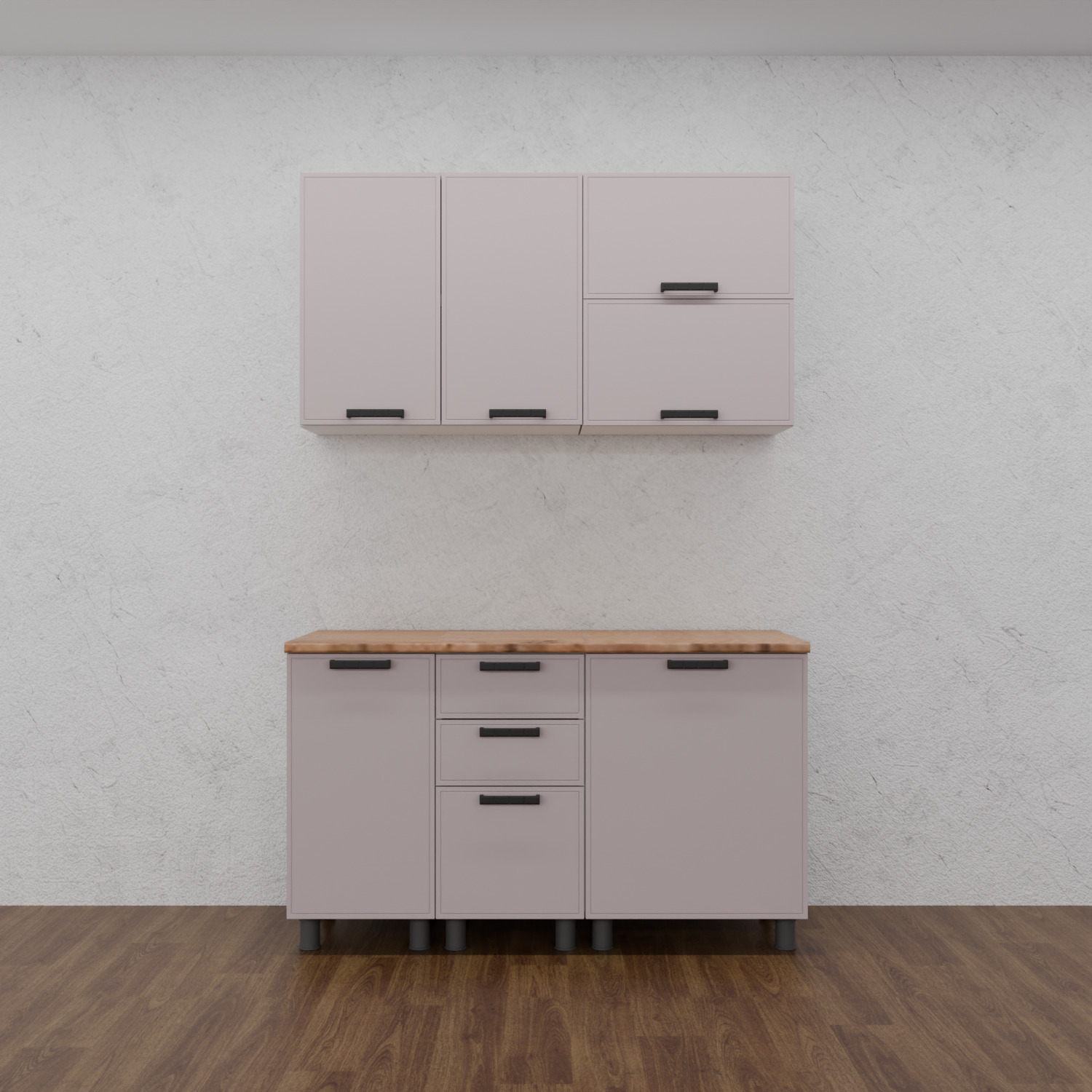 МК Аленушка ВГ 600 Магнолия Кашемир,скоба черный