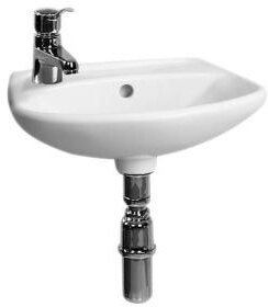 LYRA 1527.1.000.105.1 раковина 40х30 см, отв. для смесителя слева /Тосно/