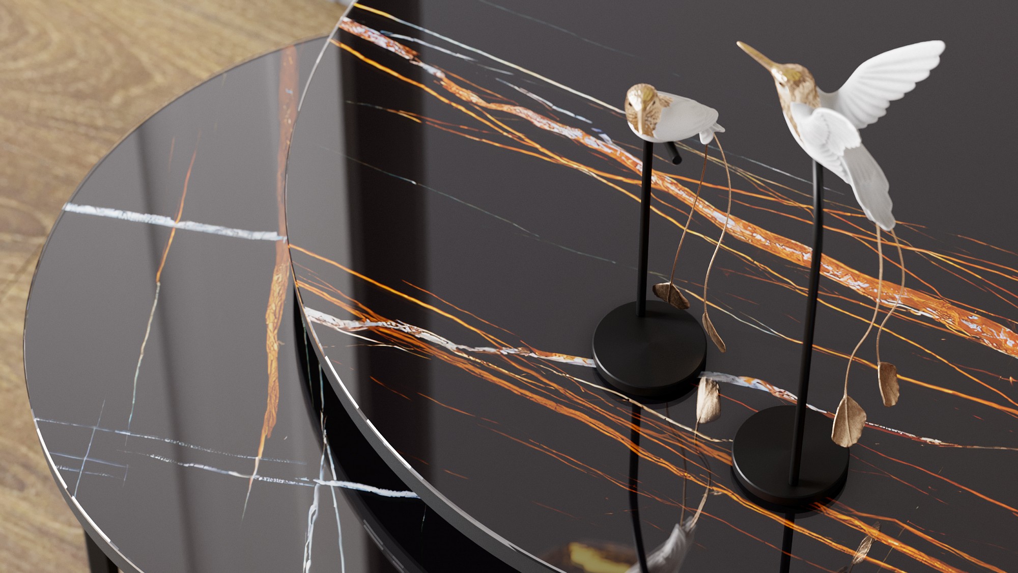 Набор из 2 столов журнальных Стелла