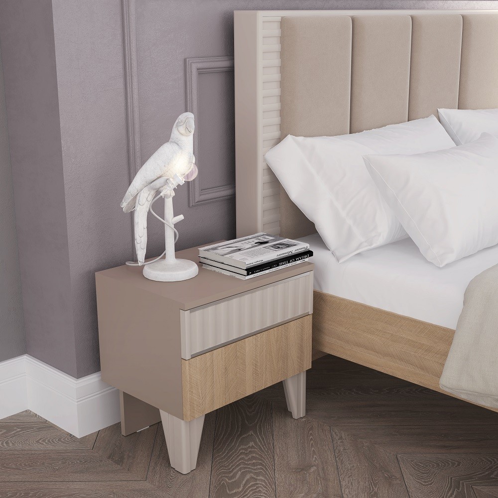 Тумба прикроватная на ножках Беатрис 3