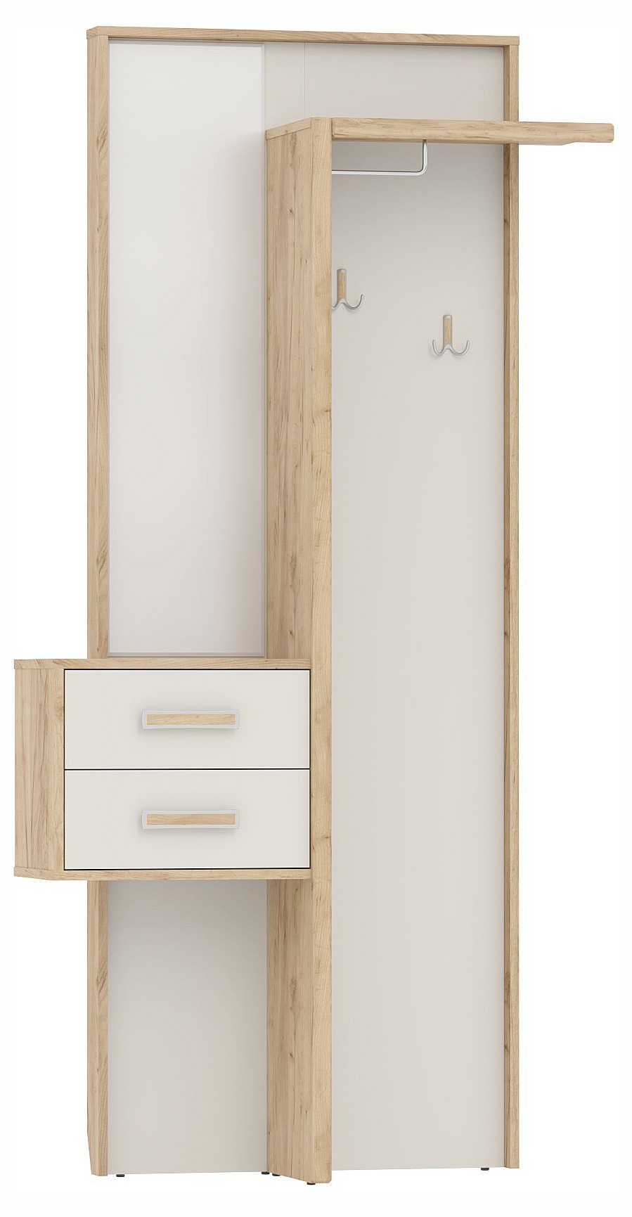 Стенка для прихожей Мила 2-3444