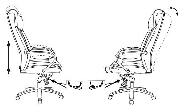 Кресло для руководителя T-9922SL