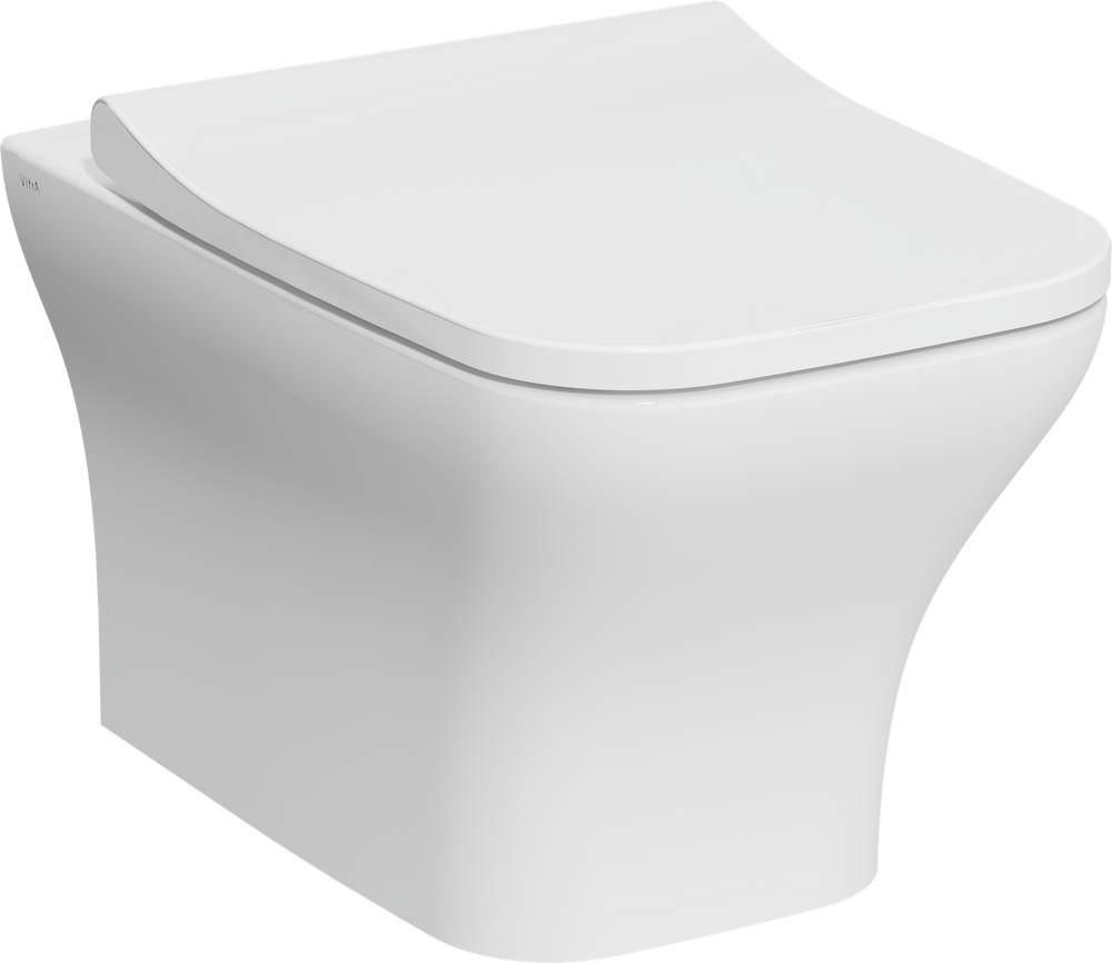 7484B003-0075 Подвесной безободковый SmoothFlush унитазZentrum Square (НУЖНА КРЫШКА 191-003-009)