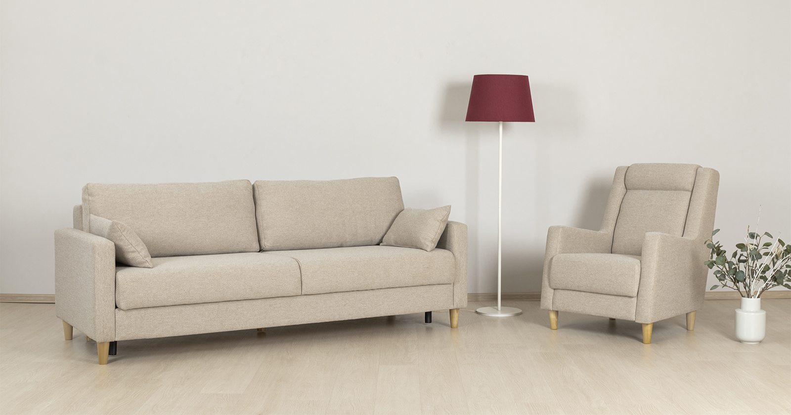 Диван кровать Дилан, Бежевый