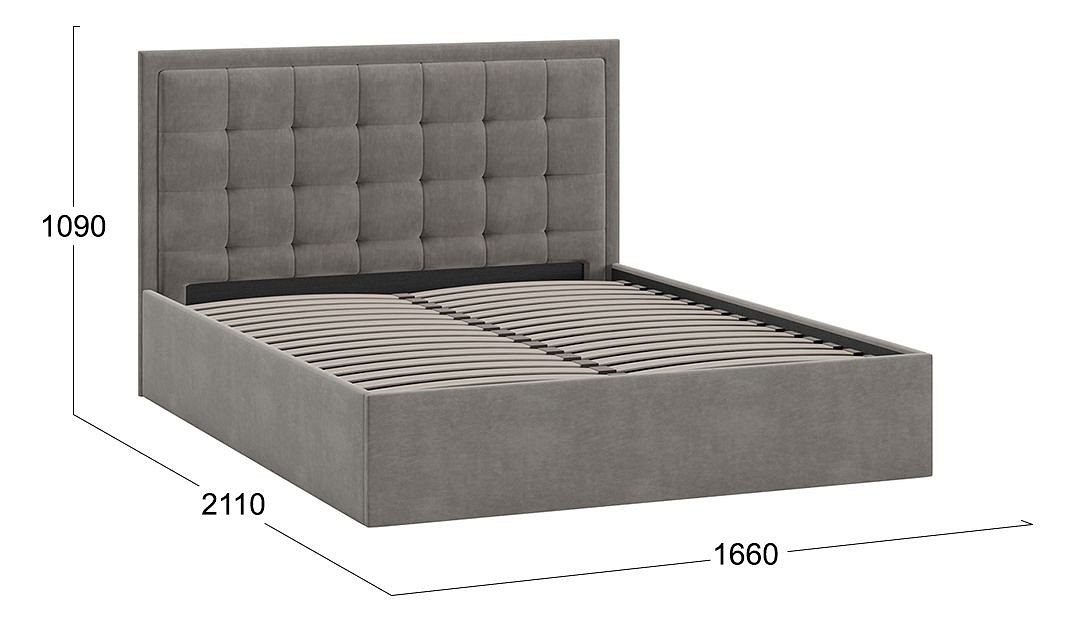 Кровать двуспальная Ника