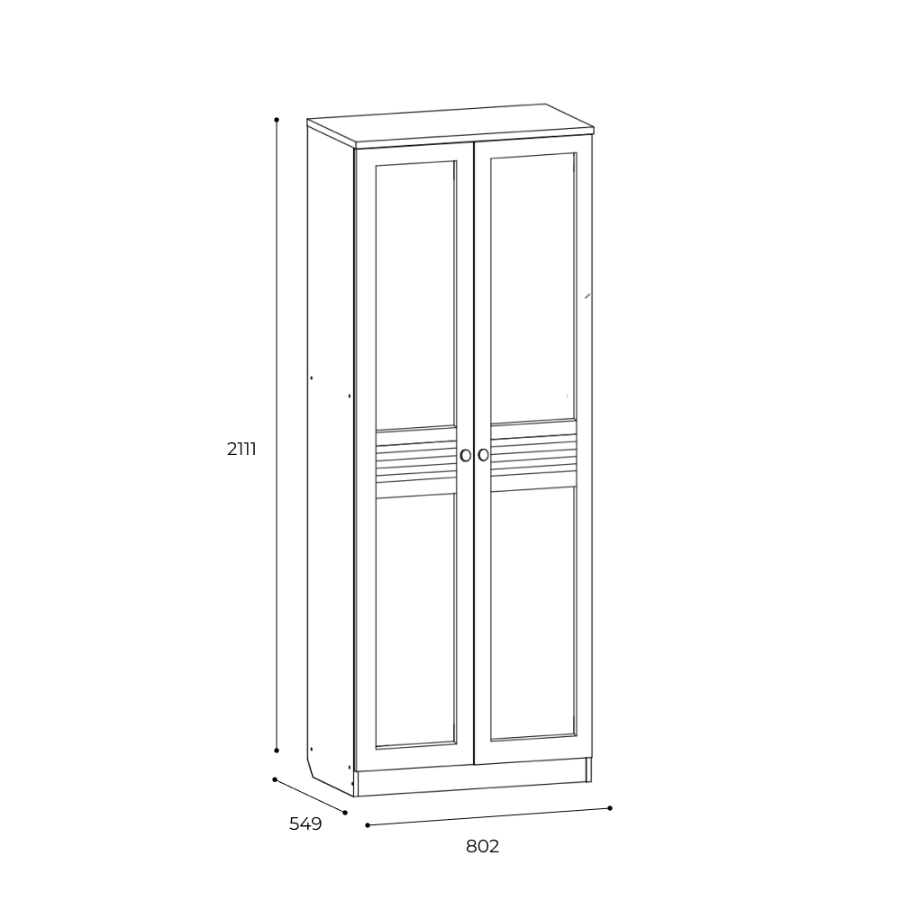 Шкаф для одежды Лестер