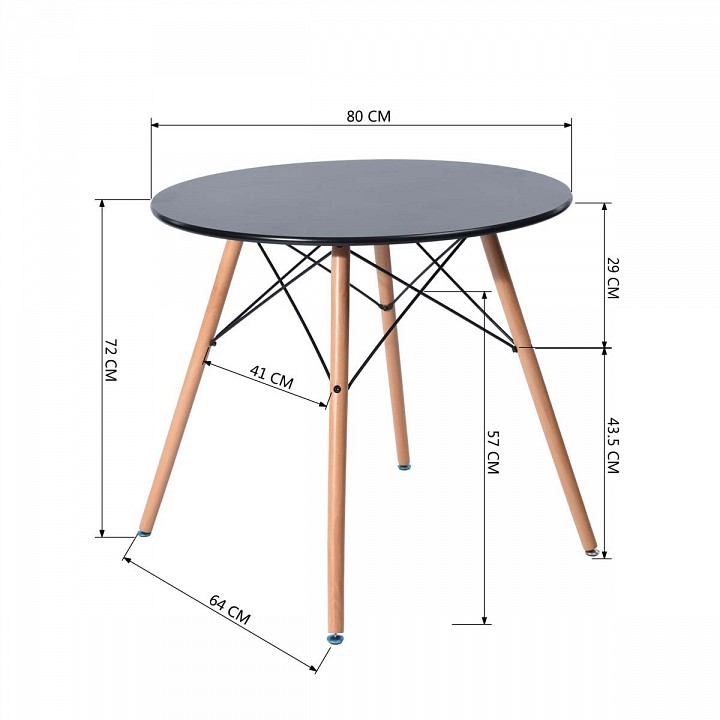 Стол обеденный Eames DSW