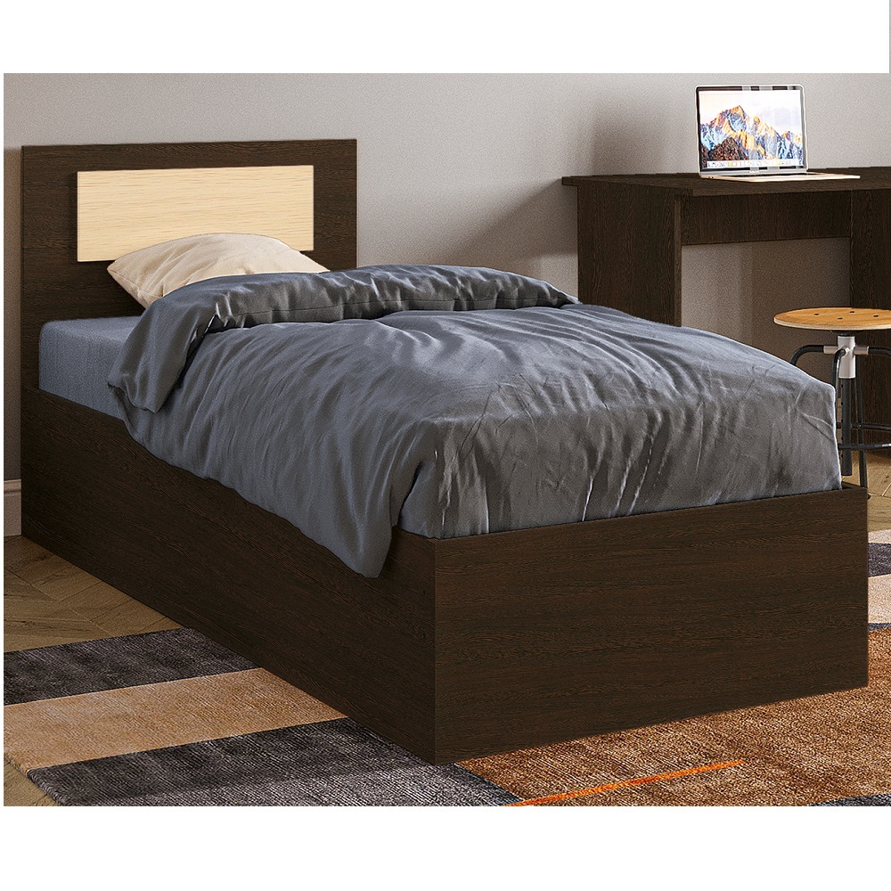 Кровать с проложками 90х200 Соня, Венге, дуб молочный