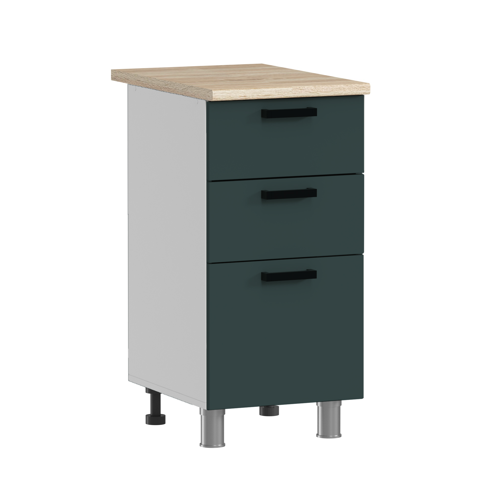 ГК Аленушка 1,6м  Лаванда Керамика/Изумруд,скоба черный,черный