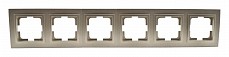Рамка на 6 постов Mono Electric Despina 102-230000-166