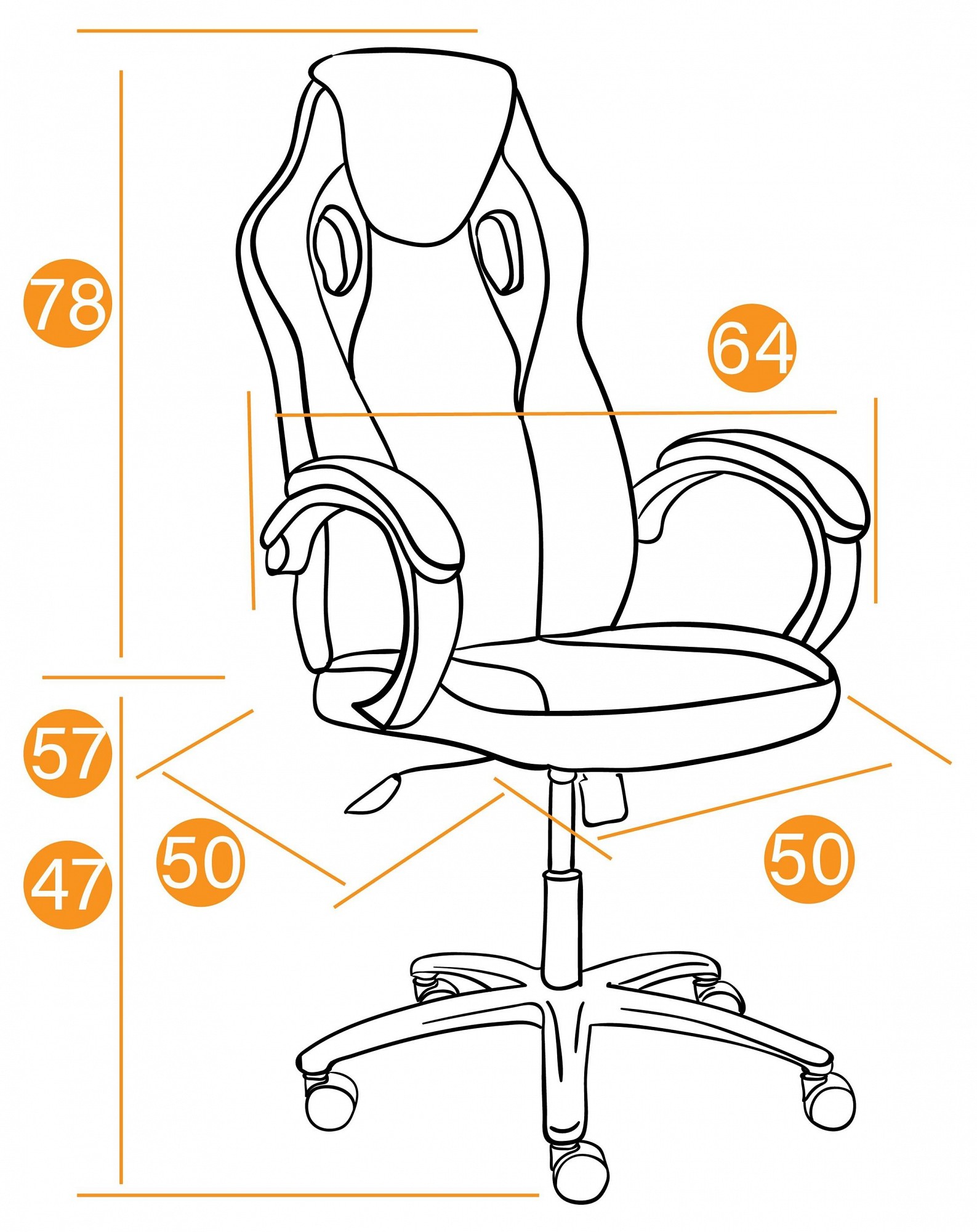 Кресло игровое Racer GT new