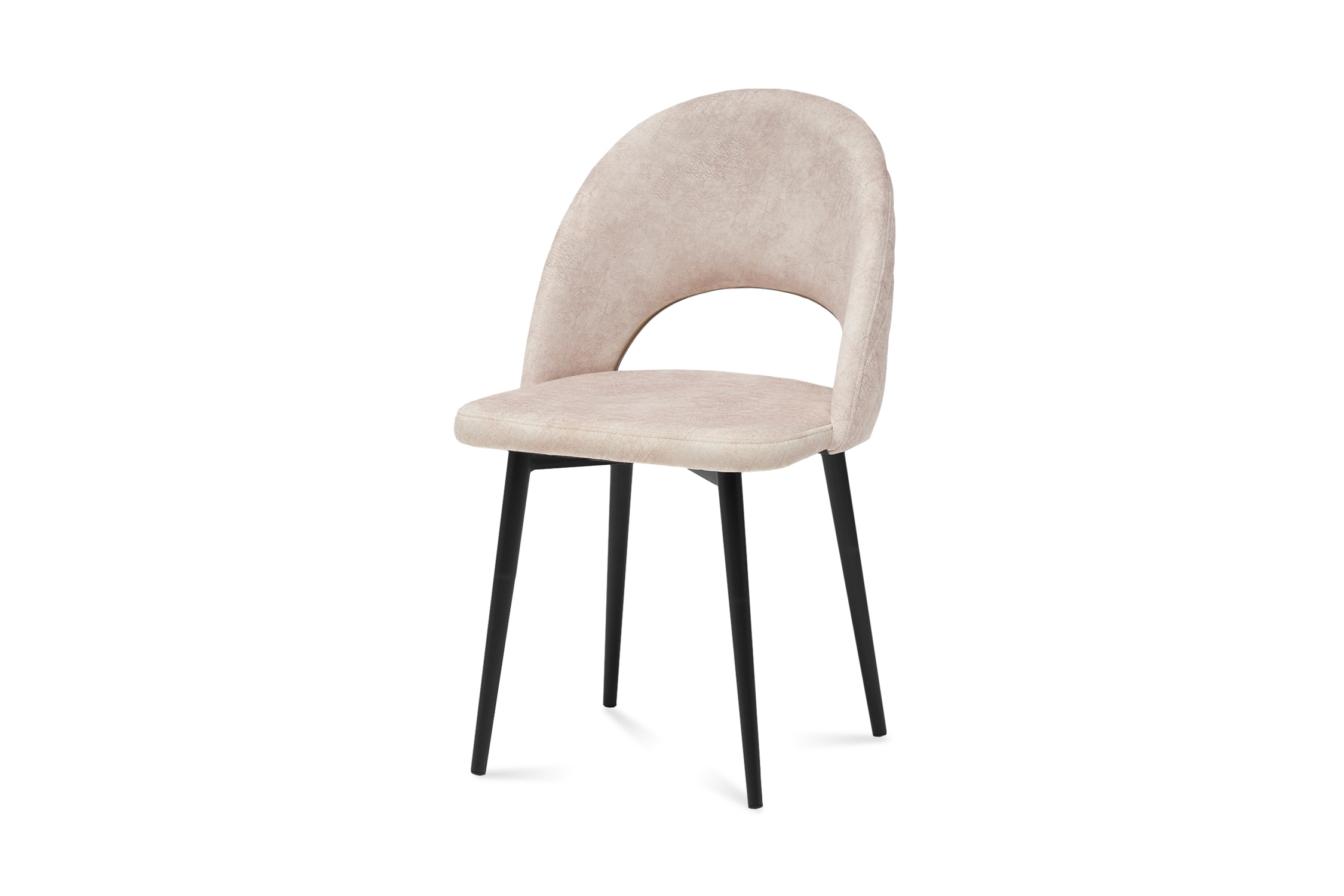 Стул Жаклин черный муар / бежевый
