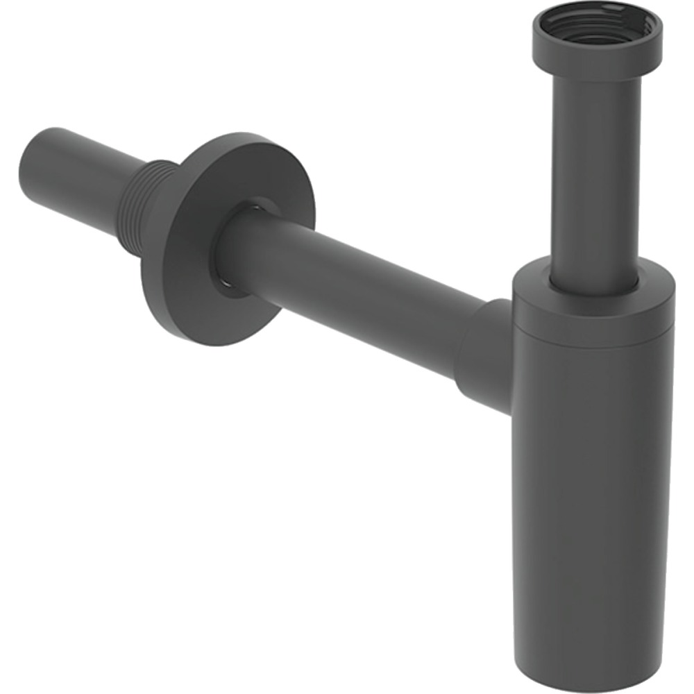 151.035.14.1 Сифон для раковины черный матовый 40 мм