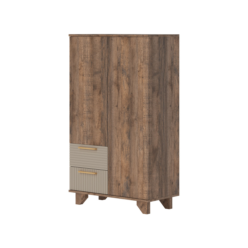 Ньёрд Шкаф 800 Дуб Самдал/Ива пепельная