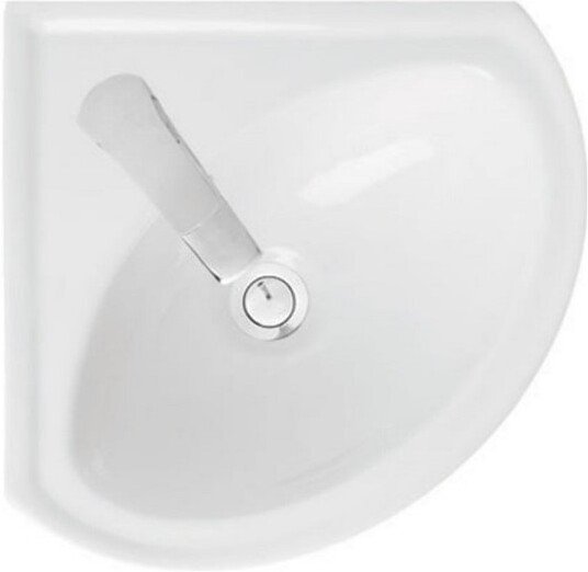 ВЕЕР Угловой умывальник ВКС Белый S1 (WB.CR/Veer/23-C/WHT.G/S1)