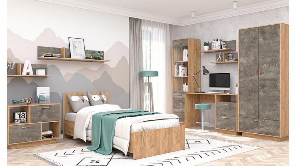 Шкаф платяной Эго Шк-1