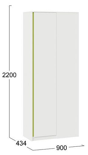 Шкаф платяной Сканди