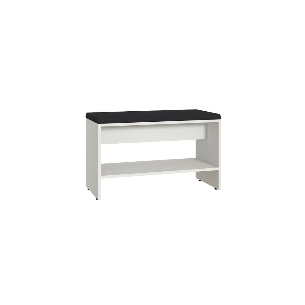 Тумба для обуви Эйр 16.130, Белый шагрень