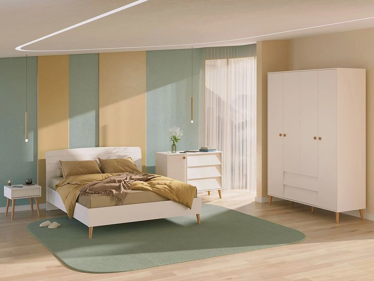 Гарнитур для спальни Афина 3