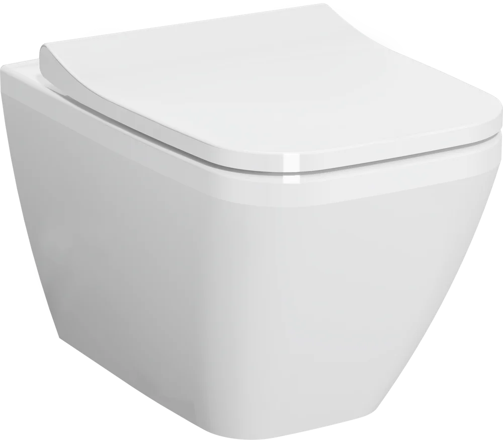 7082B003-0075 Подвесной унитаз Integra Square 54 см, безободковый (НУЖНА КРЫШКА 191-003-009)