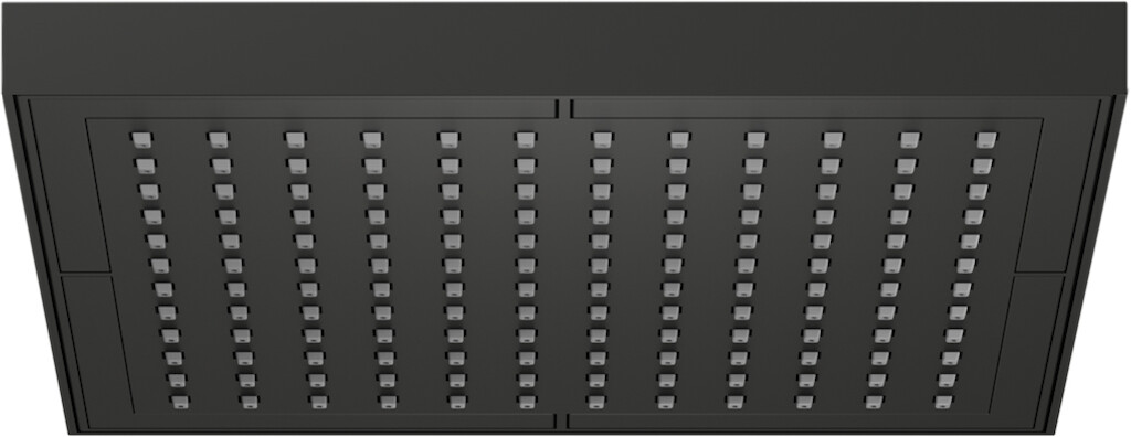 AD139/17CBM MIA верхний душ 20х20 см, матовый черный