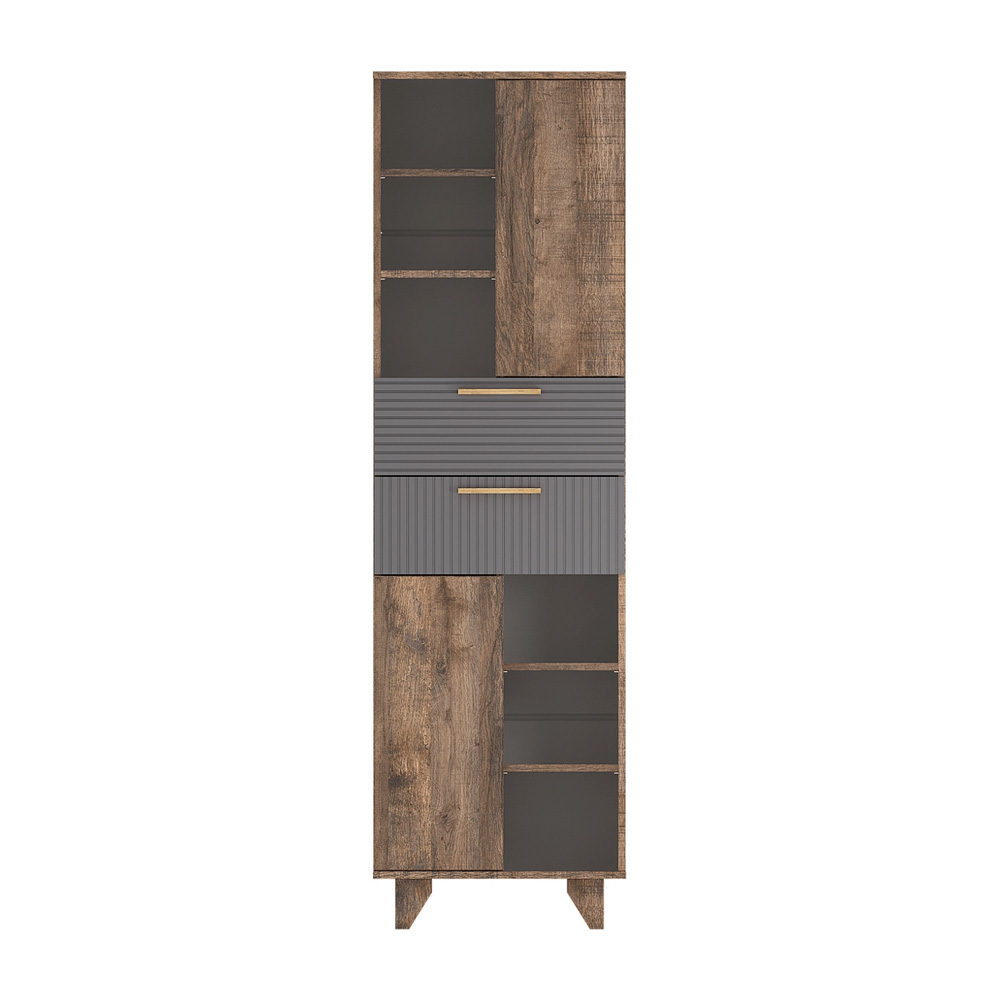 Ньёрд Стеллаж Н  Дуб Самдал / Черника