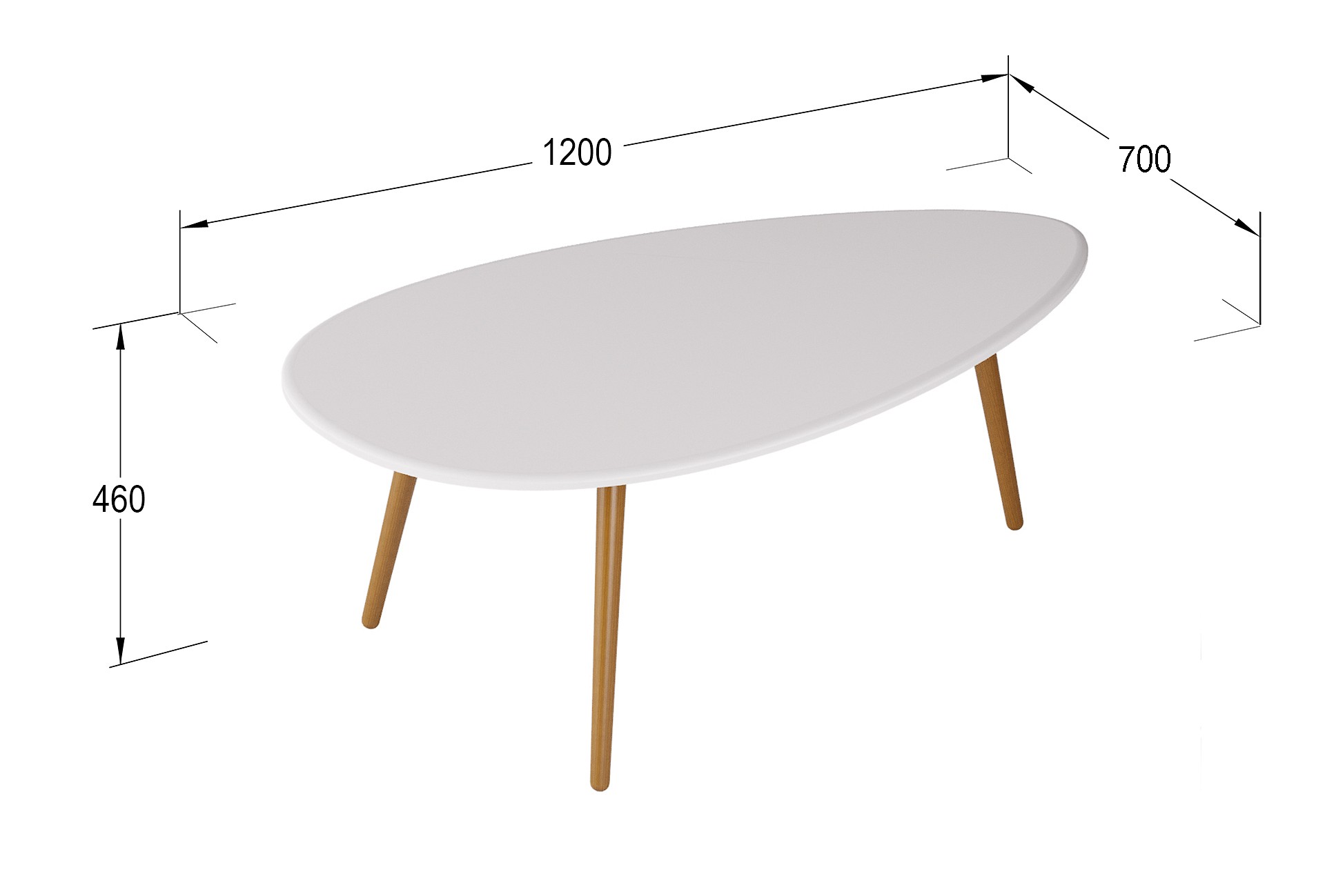 Стол журнальный Твинс