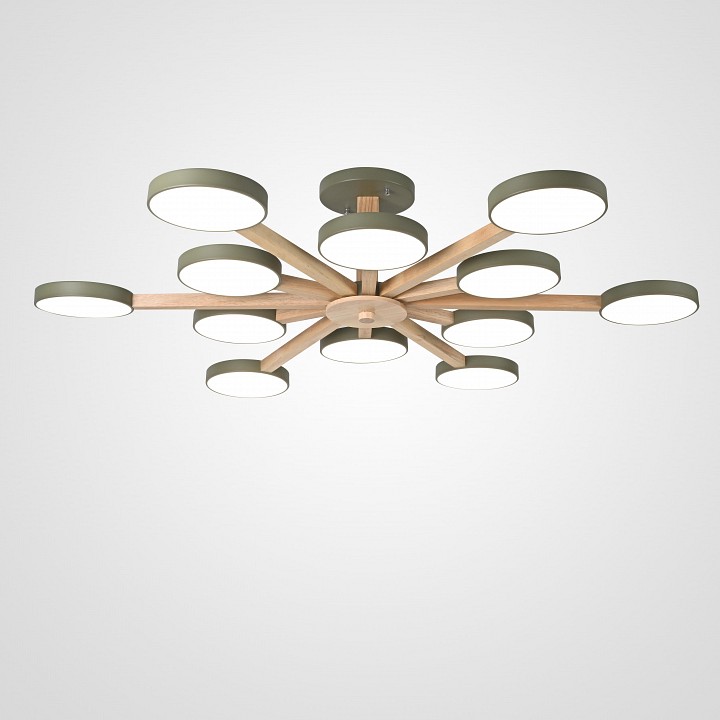 Люстра на штанге Imperiumloft TURNA Khaki TURNA-B01